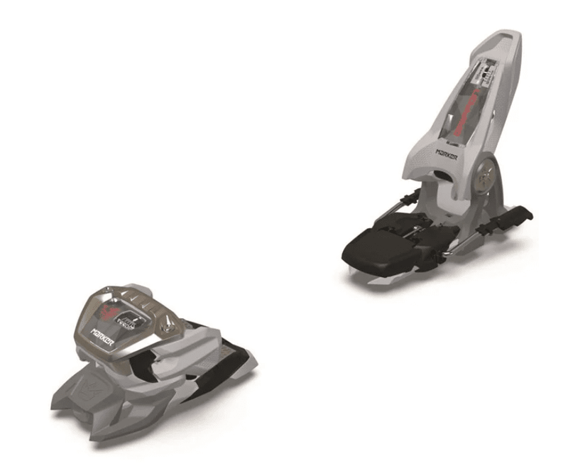 Marker Griffon 13 ID Bindings with 90mm Brakes - Gray/Silver '25