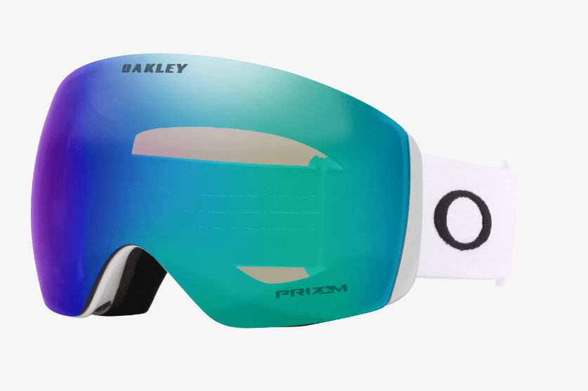 Oakley Flight Deck L Matte White with Prizm Snow & Argon Iridium Lenses