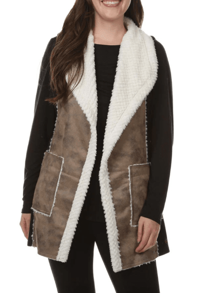 Wooly Bully Women's Cute Cable Vest