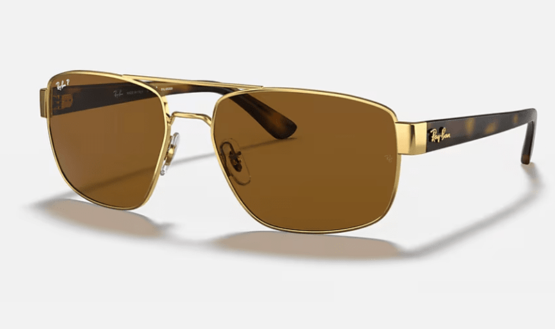 Ray Ban RB3663 Sunglasses Arista with B-15 Brown Lenses
