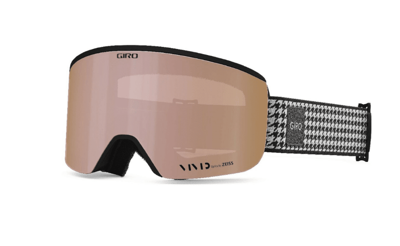 Giro Ella Goggle Black & White Lux with Vivid Rose Gold & Vivid Infrared Lenses