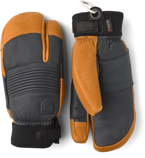 Hestra Men's Freeride C-Zone 3-Finger Gloves