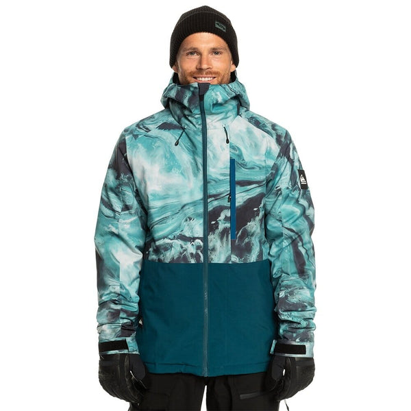 Quiksilver Men's Mission Print Block Jacket