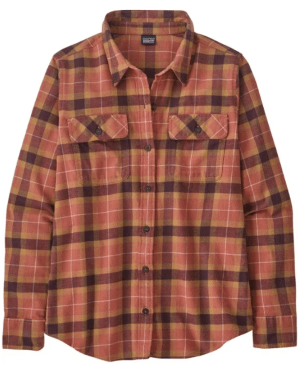 Patagonia Women's Long Sleeved Organic Cotton Midweight Fjord Flannel Shirt