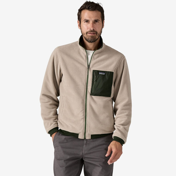 Patagonia Men's Reversible Shelled Microdini Fleece Jacket