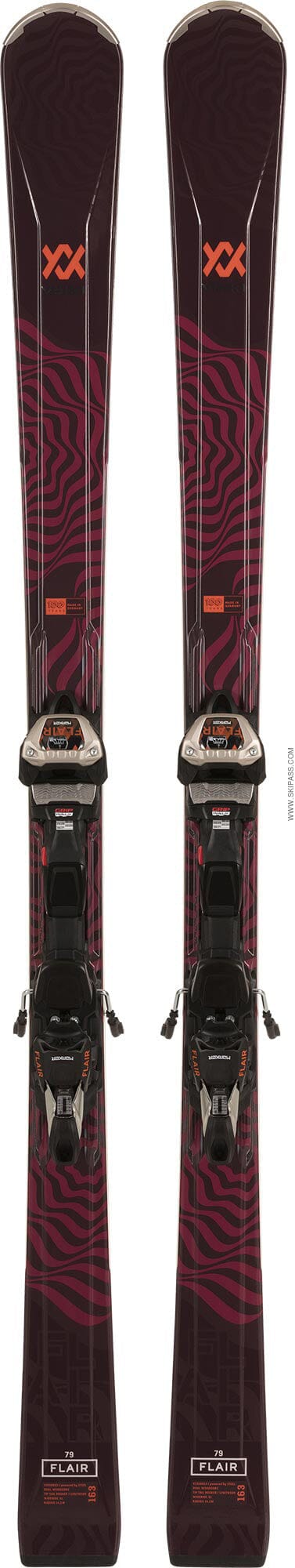 Volkl Womens Flair 79 Skis with IPT WR XL 11 TCX GW Bindings '24