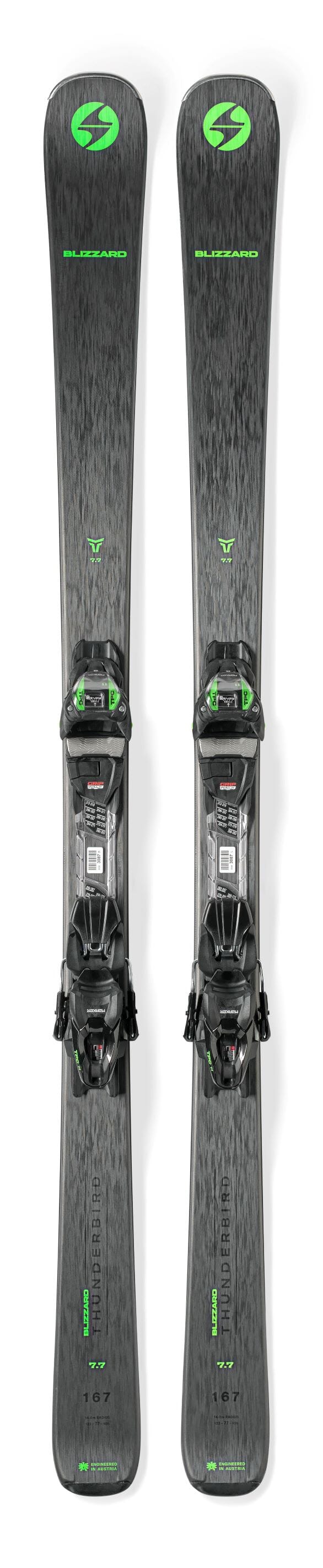 Blizzard Men's Thunderbird SP 7.7 Skis with TCP11 Bindings '24