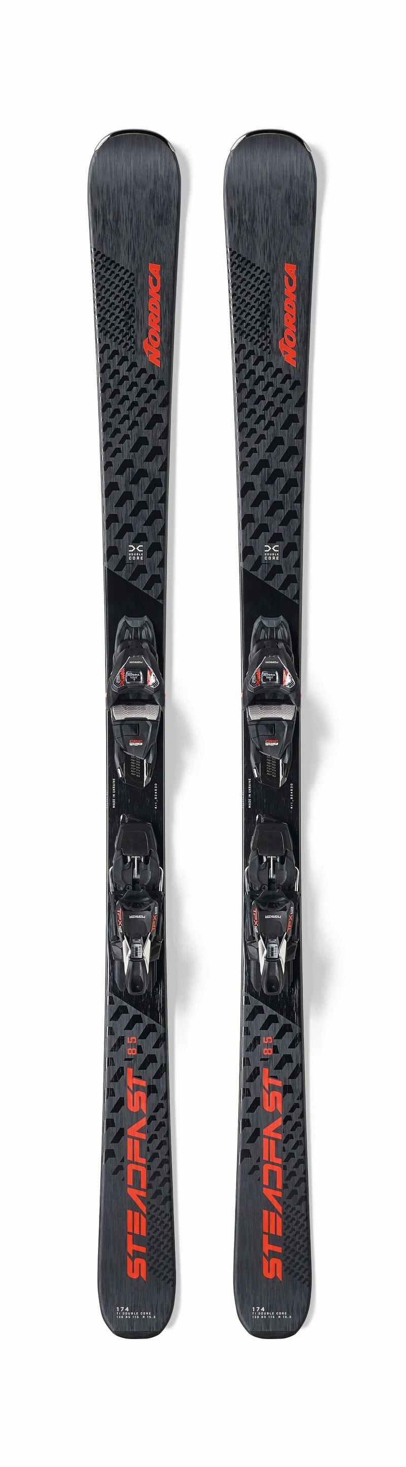 Nordica Men's Steadfast 85 DC FDT Skis with TPX 12 Bindings