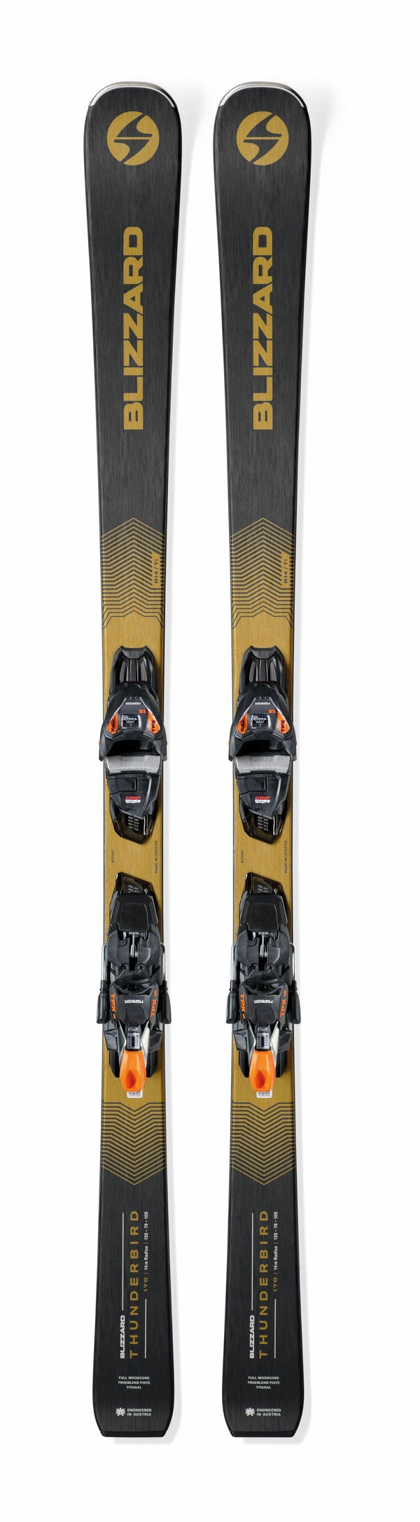 Blizzard Men's Thunderbird Sport Ti Skis with TPX12 Bindings 2025