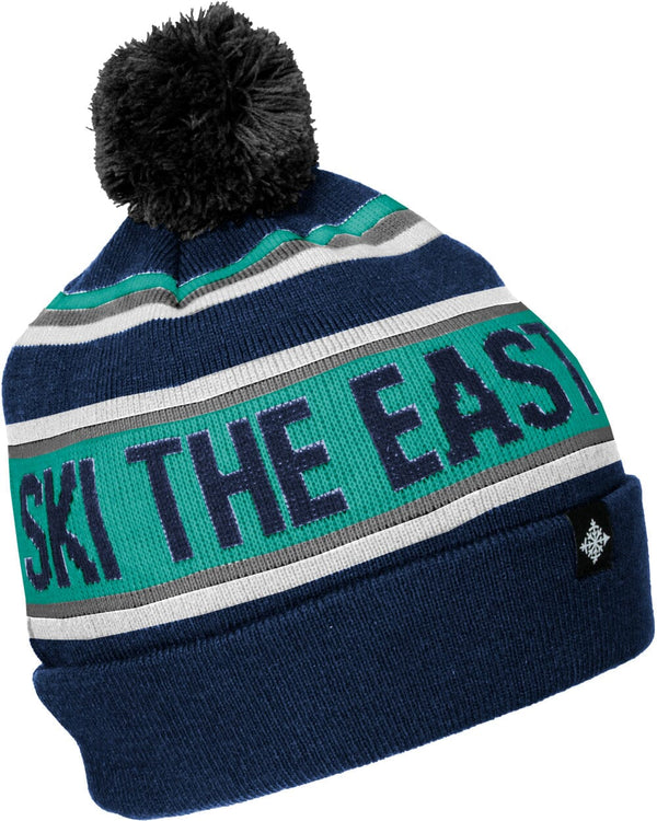 Ski The East Tailgater Pom Beanie