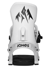 Jones Men's White Meteorite Snowboard Binding