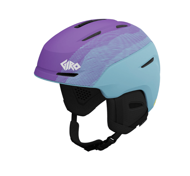 Giro Kids Neo Jr MIPS Helmet Matte Purple/Harbor Blue | Ski Barn
