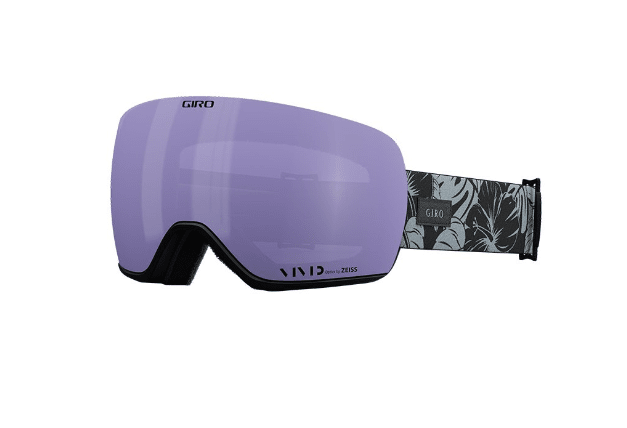 Giro Women's Article II Goggle Black/Grey Botanical LX with Vivid Haze and Vivid Infrared Lenses