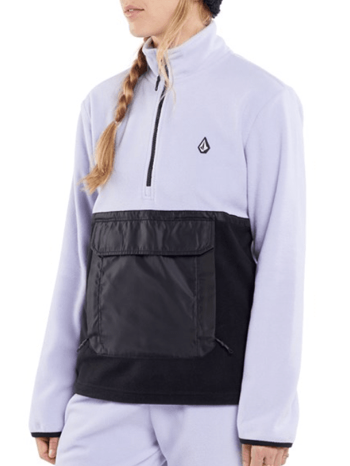 Volcom Women's Polar 1/2 Zip Fleece