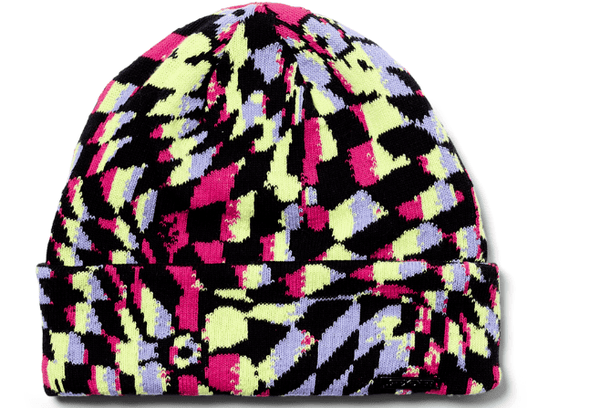 Spyder Kids Check Floral Beanie