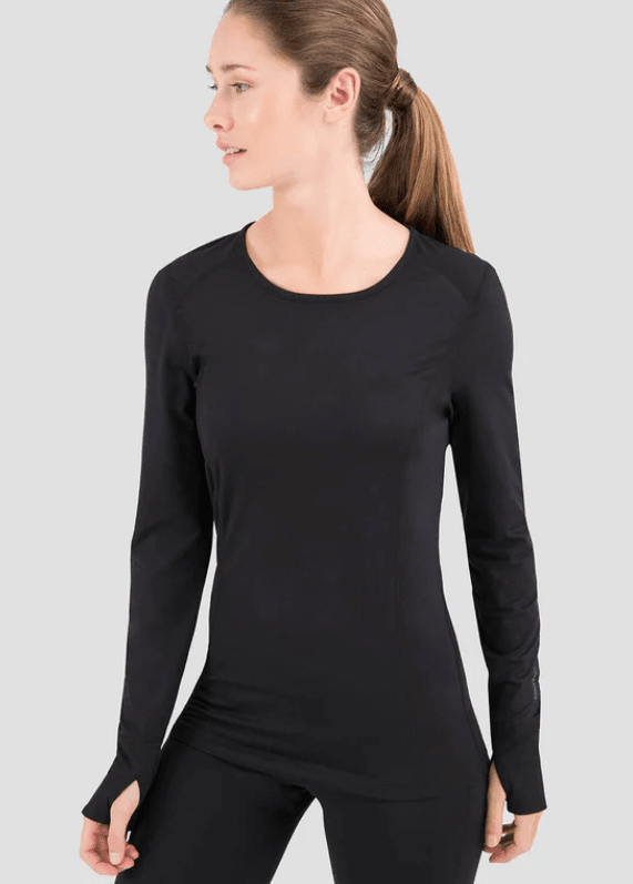 Terramar 2.0 Women's Cloud Nine Midweight Performance Baselayer Scoop Shirt