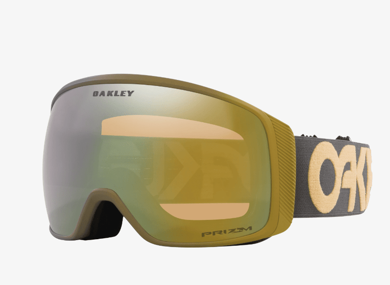 Oakley Flight Tracker L Matte B1B Forged Iron Curry with Prizm Sage & Gold Iridium Lenses