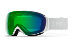 Smith  IO Mag S White Vapor with ChromaPop Everyday Green Mirror & ChromaPop Storm Blue Sensor Mirror Lenses