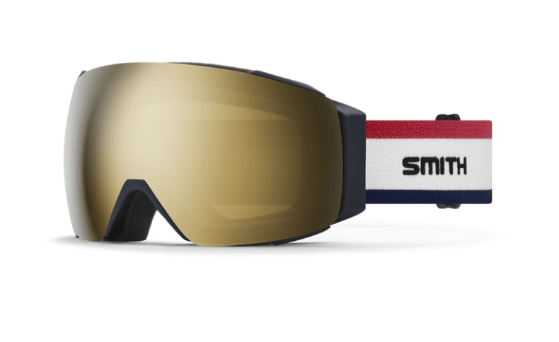 Smith I/O Mag Sun Valley Archive with ChromaPop Sun Black Gold Mirror & Low Light Lenses