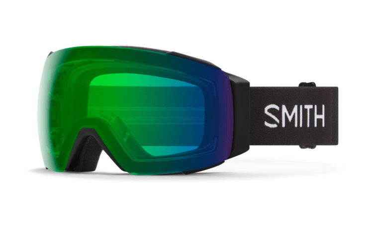 Smith I/O Mag Black with ChromaPop Everyday Green Mirror & ChromaPop Storm Blue Sensor Mirror Lenses