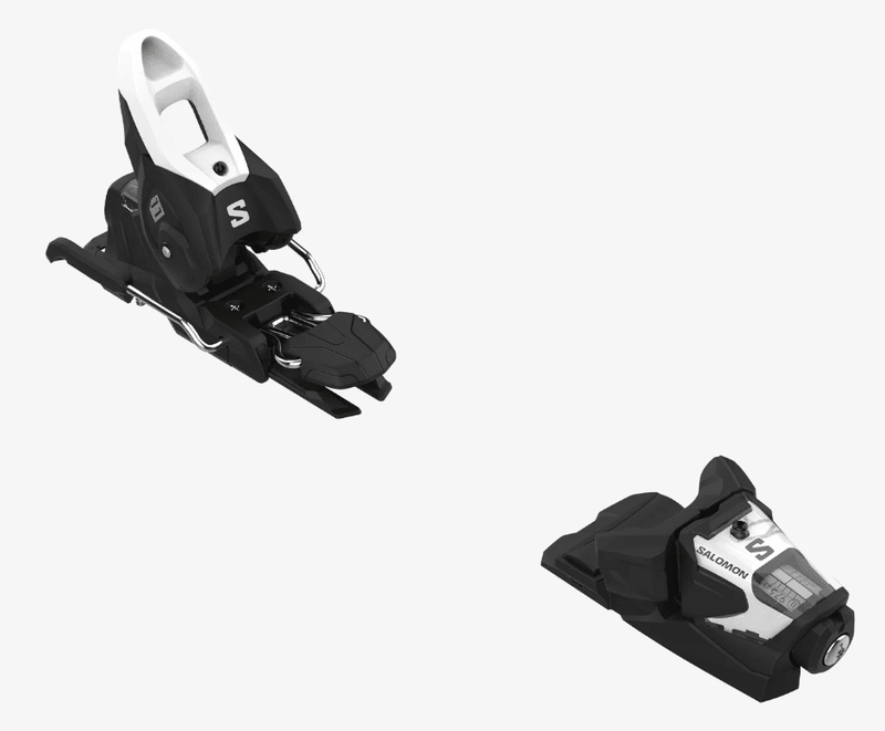 Salomon Stage GW 11 Bindings with 90mm Brakes - White/Black