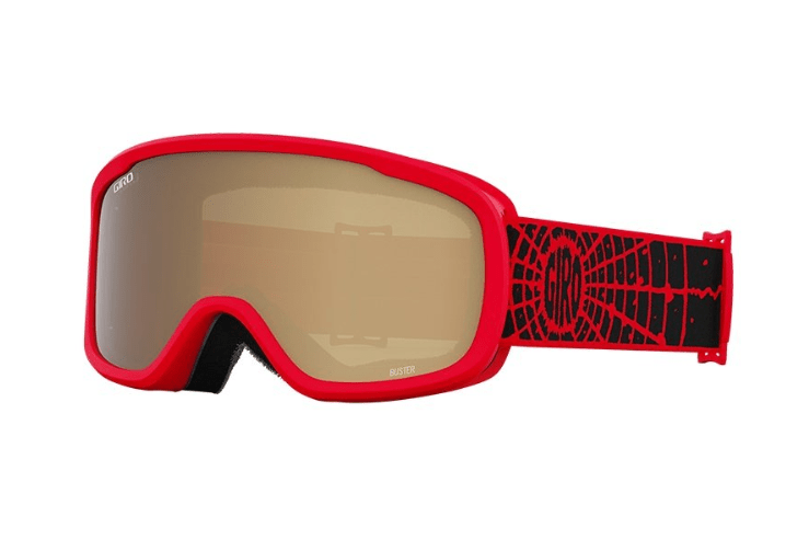 Giro Kids Buster Goggle Red Solar Flair with Amber Scarlet Lens