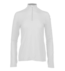 Hot Chilly's Women's Micro-Elite Chamois Solid Zip-T
