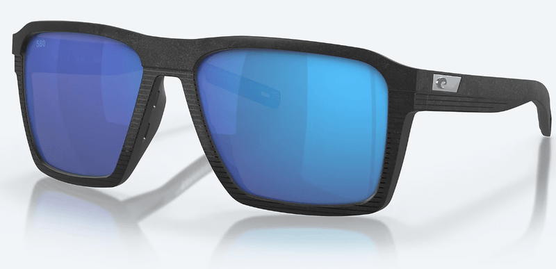 Costa Del Mar Men's Antille Sunglasses - Net Black with Blue Mirror Polarized Glass Lens