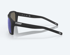 Costa Del Mar Men's Antille Sunglasses - Net Black with Blue Mirror Polarized Glass Lens