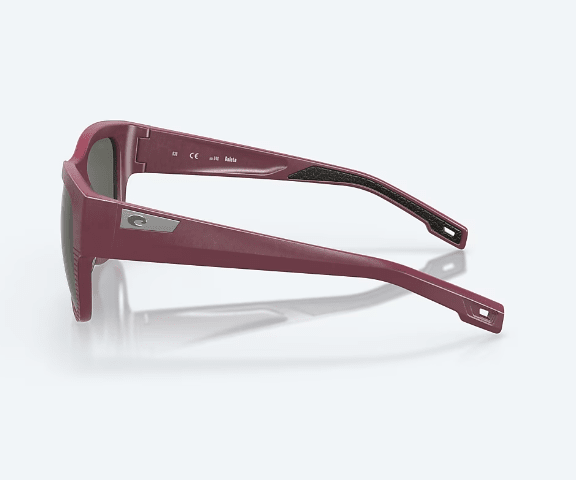 Costa Del Mar Women's Caleta Sunglasses - Net Plum with Gray Polarized Glass Lens