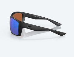 Costa Del Mar Men's Reefton Sunglasses - Blackout with Green Mirror Polarized Polycarbonate Lens