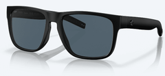 Costa Del Mar Men's Spearo Sunglasses - Blackout with Gray Polarized Polycarbonate Lens