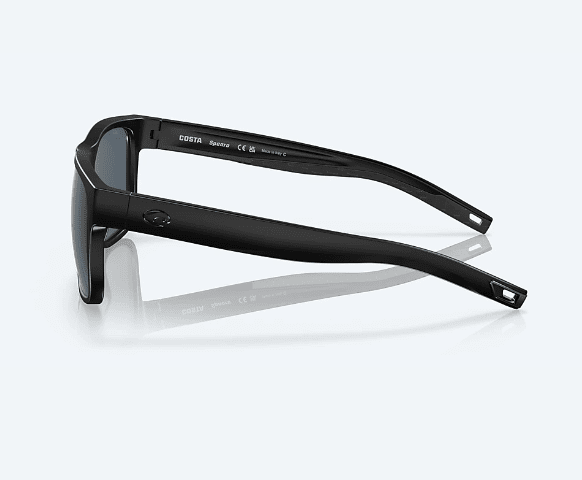 Costa Del Mar Men's Spearo Sunglasses - Blackout with Gray Polarized Polycarbonate Lens