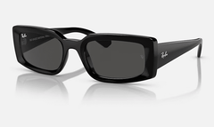 Ray Ban Kiliane Sunglasses Black with Dark Grey Lenses