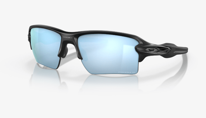 Oakley Flak 2.0 XL Sunglasses Matte Black with Prizm Deep Water Polarized Lenses