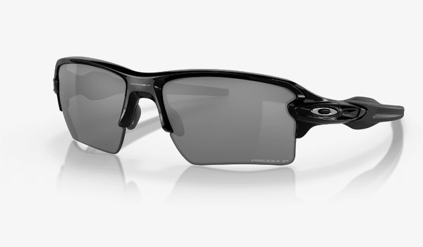 Oakley Flak 2.0 XL Sunglasses Polished Black with Prizm Black Polarized Lenses