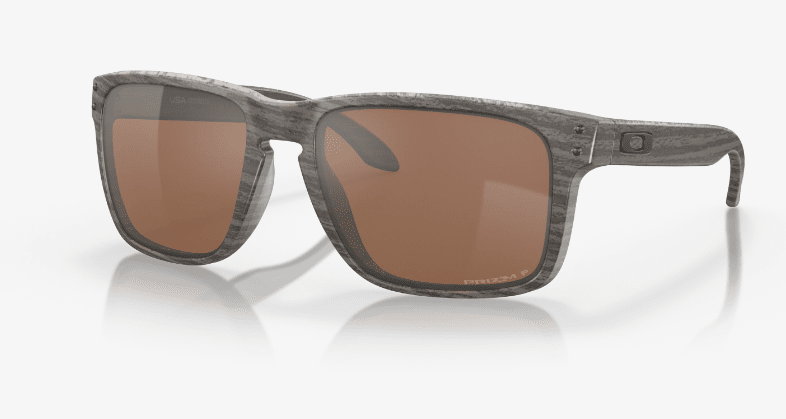 Oakley Holbrook XL Sunglasses Woodgrain with Prizm Tungsten Polarized Lenses