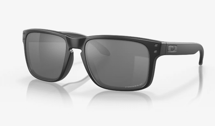 Oakley Holbrook Sunglasses Matte Black withPrizm Black Polarized Lenses