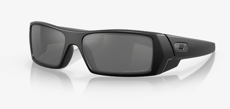 Oakley Gascan Sunglasses Matte Black with Black Iridium Polarized Lenses