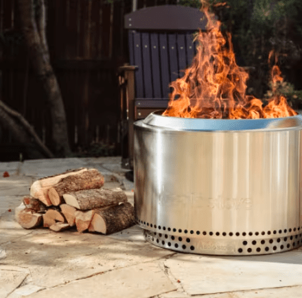 Solo Stove Canyon Fire Pit with Cover and Stand