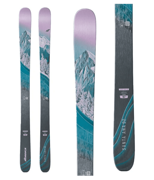 Nordica Women's Santa Ana 92 Skis 2025