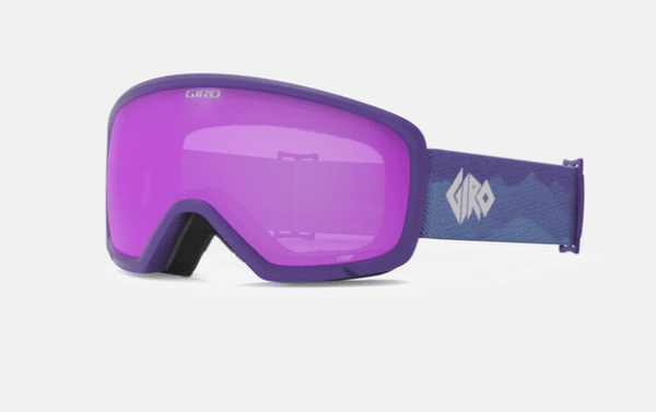 Giro Kids' Stomp Goggle - Purple Linticular with Amber Pink Lens