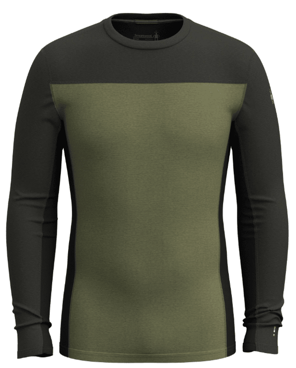 Smartwool Men's Classic Thermal Merino Base Layer Colorblock Crew