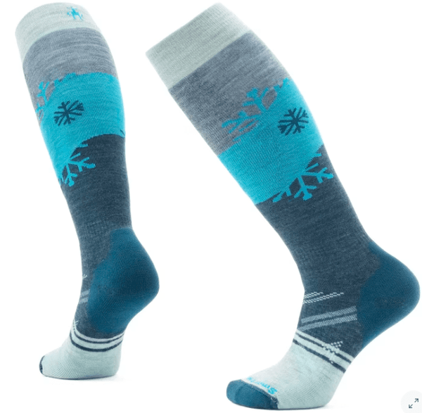 Smartwool Women's Full Cushion Ski Snowpocalypse Pattern Over The Calf Socks