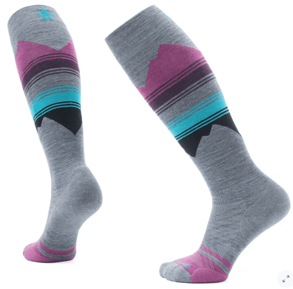 Smartwool Women's Targeted Cushion Ski Pattern Over The Calf Socks