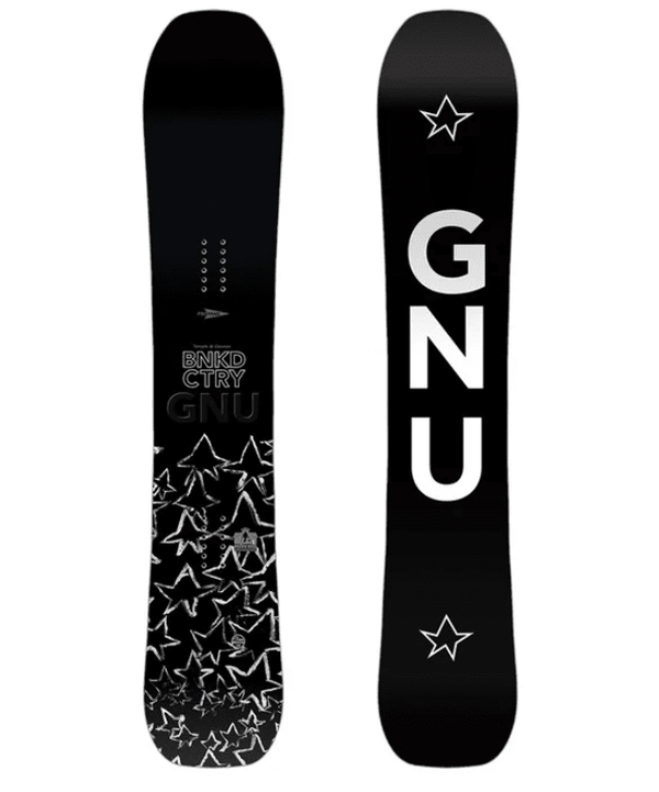 Gnu Men's Banked Country Snowboard 2025