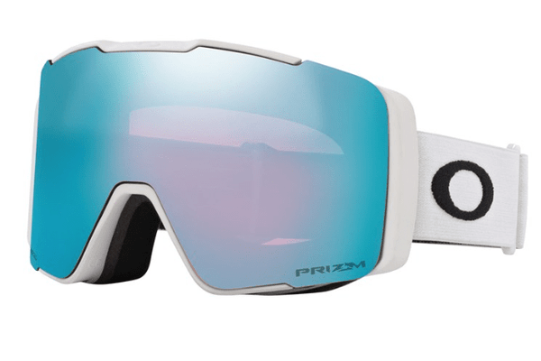 Oakley Line Miner Pro M Goggles Matte White with Prizm Sapphire Iridium & Prizm Iced Iridium Lenses