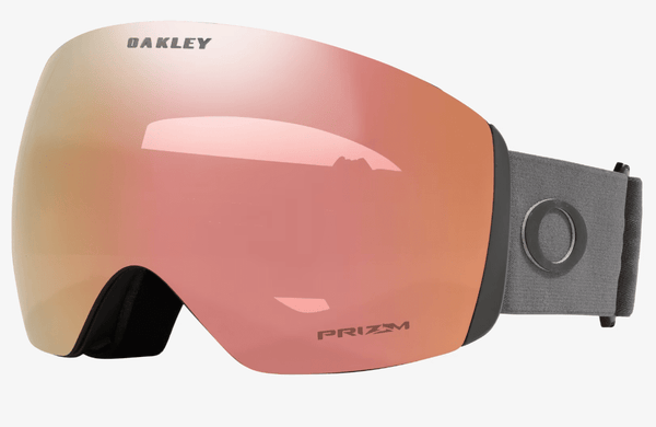 Oakley Flight Deck L Goggles Matte Forged Iron with Prizm Rose Gold Lens