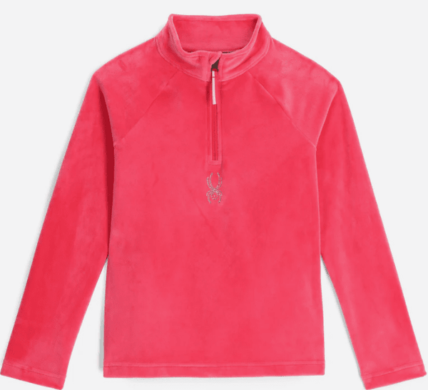 Spyder Girls' Shimmer Bug Fleece Top