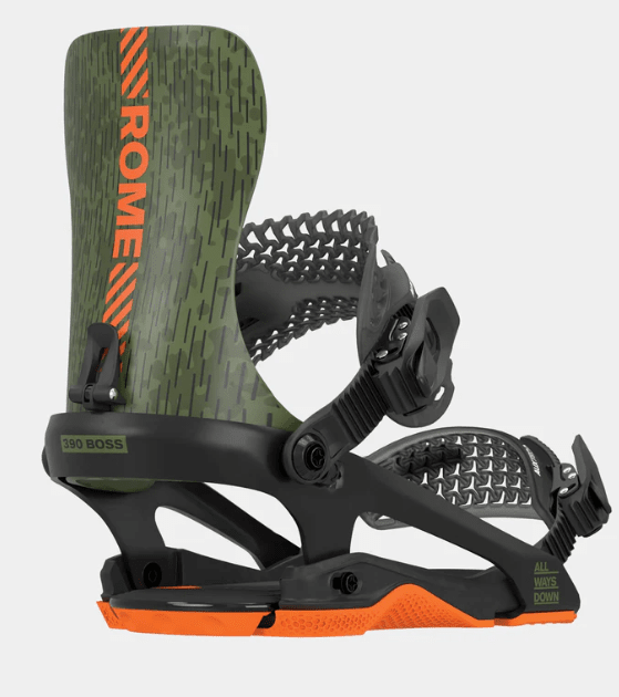 Rome Men's 390 Boss Snowboard Bindings 2025